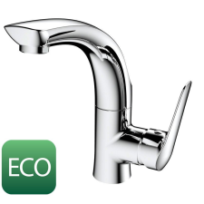 Sapho SOLITER FLY álló mosdócsaptelep forgatható kifolyóval. leeresztő nélkül. ECO kartussal. króm csaptelep