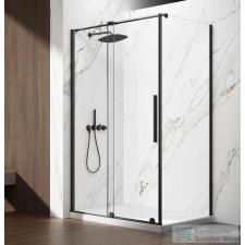 Sapho SPIRIT BLACK zuhanykabin tolóajtóval, 1300x800mm, jobbos/balos (GI1013BGI3580B) kád, zuhanykabin