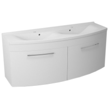 Sapho szekrény 150x50x60 cm Függesztett, mosdó alatti fehér JU150-3030 fürdőszoba bútor