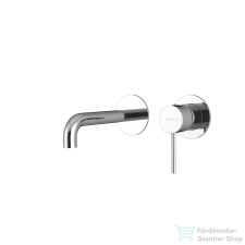 Sapho ULTRAMIX falba süllyesztett csaptelep, 20 cm-es kifolyócsővel, króm (AF008) csaptelep
