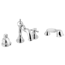 Sapho VIENNA  4 részes kádperemre szerelhető kádtöltő csaptelep, króm csaptelep