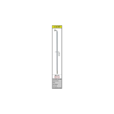 Sapim Leader ezüst színű küllő, ezüst színű küllőanyával 2,0 x 266 mm kerékpár és kerékpáros felszerelés