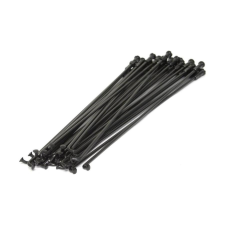 Sapim Leader fekete küllő, ezüst színű küllőanyával 2,0 x 264 mm kerékpár és kerékpáros felszerelés