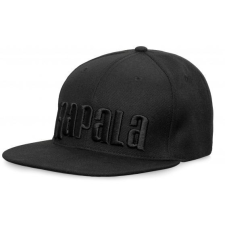 Sapka - Rapala® Black Flat Brim Cap RBFBC Baseball sapka (RA6820038) horgászkiegészítő