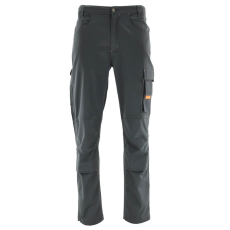Sara Actiflex Derekas Munkásnadrág Sötétszürke/Narancs - 50