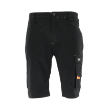 Sara Actiflex Munkás Rövidnadrág Fekete/Narancssárga - 2XL