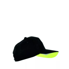 Sara Comfort Plus baseball sapka - fekete - sárga