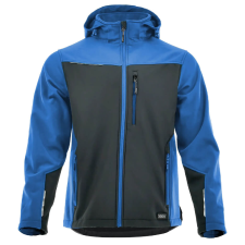 Sara Comfort Plus Softshell Kabát Sötétszürke/Égkék - 3XL munkaruha
