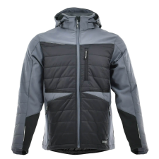 Sara Comfort Winter Hybrid Bélelt Kabát - Fekete/Szürke - M munkaruha