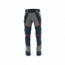 Sara Cottonflex deréknadrág - navy kék - sötétszürke