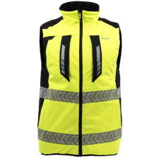 Sara Drogowiec Comfort+ Kifordítható Láthatósági Bélelt Mellény - 3XL láthatósági ruházat