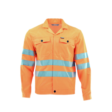Sara Drogowiec Standard jólláthatósági kabát - narancssárga láthatósági ruházat