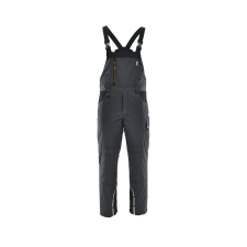 Sara Sara Standard Winter bélelt kertésznadrág - sötétszürke munkaruha