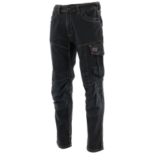 Sara Western Rodeo Jeans Farmer Fekete Munkásnadrág - 54 munkaruha