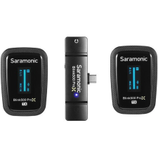 Saramonic Blink100 B6 2.4Ghz Két-csatornás Vezetéknélküli Mikrofon Kit (USB-C / PC-Android csatlakozás)| 2+1 mikrofon