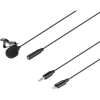 Saramonic LavMicro U1A Apple iOS Lightning &amp; 3.5mm Jack Lavalier Mikrofon -Csíptetős mikrofon (600cm)