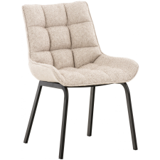  Saranda étkezőszék szövet fekete - elefántcsont 313978 bútor