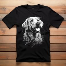  Sárga labrador póló (Férfi)(DARK)