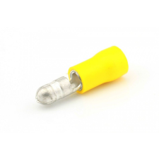  Sárga részben szigetelt saru 2.5-6.0mm² geel Ø 5.0mm elektromos autós kellék