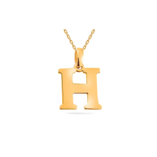  Sárgaarany H betűs medál medál