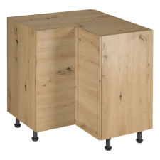  Sarok alsó szekrény, artisan tölgy, LANGEN D90N bútor