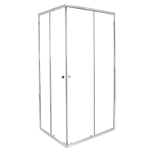 Sarokkabin szögletes tolóajtóval ZK 290 cm x 90 cm kád, zuhanykabin