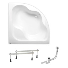  Sarokkád Laguna Samanta Plus 140x140 cm akrilát bal és jobb is SIKOSM1400AN kád, zuhanykabin