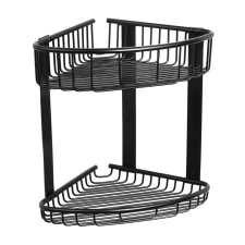  Sarokpolc Sanela fekete SLZD29N fürdőszoba bútor