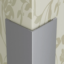  Sarokprofil Elox Ezüst  40x40mm 2,5m élvédő, sín, szegélyelem