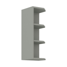  sarokszekrény polcokkal, felső, szürke, PRADO 30 G ZAK-72 bútor