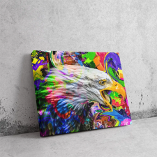  Sas a Színek Hullámában - Pop Art Vászonkép dekoráció
