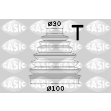 SASIC gumiharangkészlet, hajtótengely SASIC 1904016 autóalkatrész