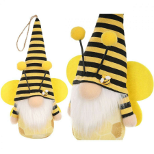 Saska Garden elefánt manó yellow bee 20cm-es függő tavaszi dísz karácsonyi dekoráció