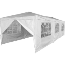 Saska Garden Pavilon Sátor - 9x3m - Fehér kerti bútor
