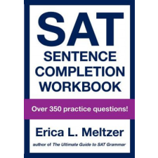  SAT Sentence Completion Workbook – Erica Meltzer idegen nyelvű könyv