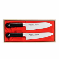  Satake Sword Smith Zest.Chef+Santoku fadobozban kés és bárd
