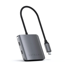 Satechi 4-Portos USB-C Hub (ST-UC4PHM) (ST-UC4PHM) hub és switch