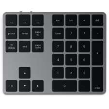 Satechi Aluminum Bluetooth Extended Keypad szürke billentyűzet