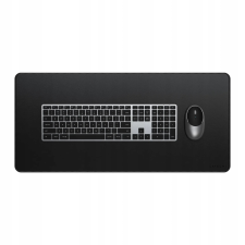 Satechi Premium Desk Mat - vegán bőr asztali alátét fekete egérpad