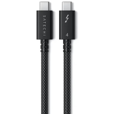Satechi Thunderbolt 4 Összekötő Fekete 1m ST-YTB100K kábel és adapter