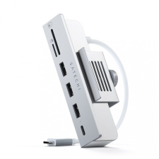Satechi USB-C Clamp Hub iMac 24&quot; (2021) White hub és switch