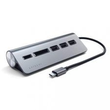 Satechi USB-C Combo Hub for Desktop Aluminium Space Gray hub és switch