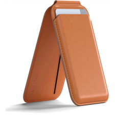 Satechi Vegan-Leather Magnetic Wallet Stand iPhone 12/13/14/15 narancssárga mobiltelefon kellék
