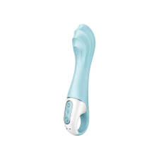 Satisfyer Air Pump Vibrator 5 - okos pumpálható vibrátor (kék) vibrátorok