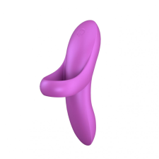 Satisfyer Bold Lover - akkus, vízálló ujj vibrátor (pink) vibrátorok