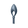 Satisfyer Bullseye - akkus, okos vibrációs péniszgyűrű (sötétkék)