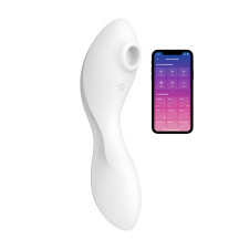 Satisfyer Curvy Trinity 5+ okos vibrátor fehér vibrátorok