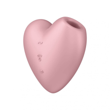 Satisfyer Cutie Heart - akkus léghullámos csiklóvibrátor (pink) vibrátorok