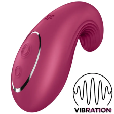 Satisfyer Dipping Delight - akkus csiklóvibrátor (piros) izgatók, stimulálók