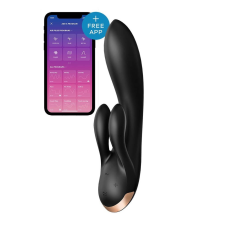 Satisfyer Double Flex black Vibrátor vibrátorok